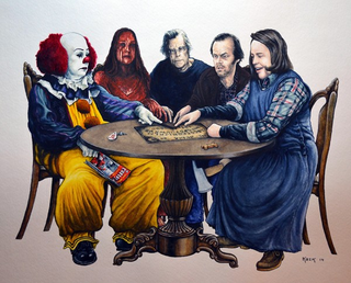 Illustration for article titled Stephen King Art Show Puts All Your Nightmares In One Room